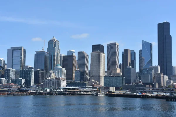 Seattle Června 2019 Pohled Panorama Seattlu Státě Washington — Stock fotografie
