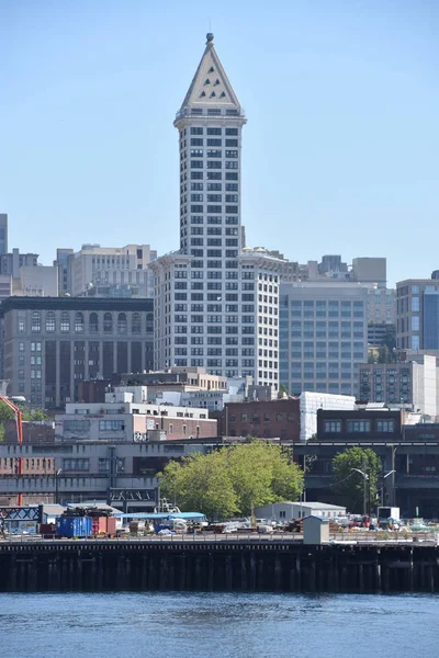 Seattle Jun View Seattle Skyline Washington State Seen Jun 2019 — 图库照片