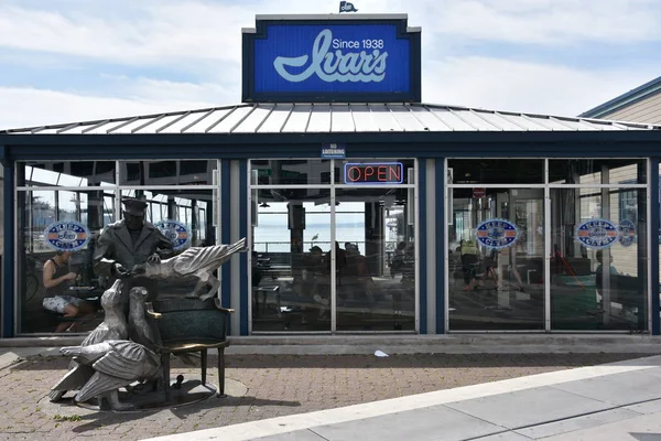 Seattle Jun Ivars Restaurants Seattle Washington Visto Desde Junio 2019 — Foto de Stock