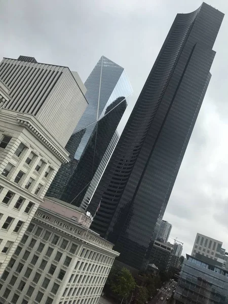 Seattle Jun Columbia Tower Pioneer Square Seattle Washington Gezien Jun — Stockfoto