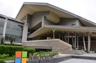 14 Haziran 2019 'da Redmond, Washington' daki karargahta Microsoft Ziyaretçi Merkezi 'nde görüldü..