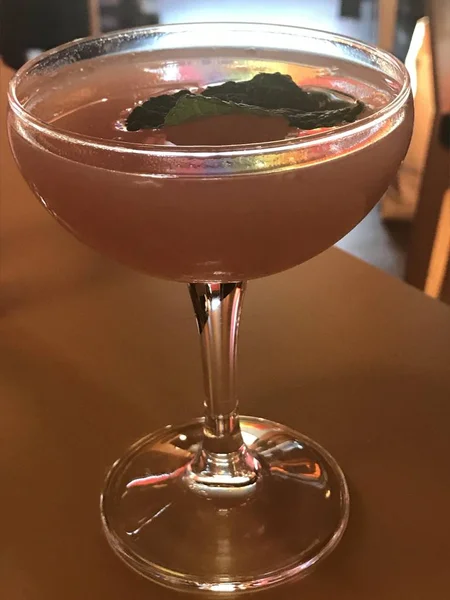 Une Boisson Rafraîchissante Cocktail Alcool — Photo