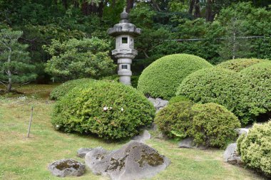 Seattle Japon Bahçesi Washington Park Arboretum de Seattle, Washington