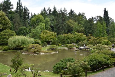 Seattle Japon Bahçesi Washington Park Arboretum de Seattle, Washington