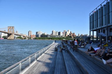 NEW YORK, New York - 23 Haziran 2022 'de görüldüğü üzere, Manhattan, New York' taki 17..