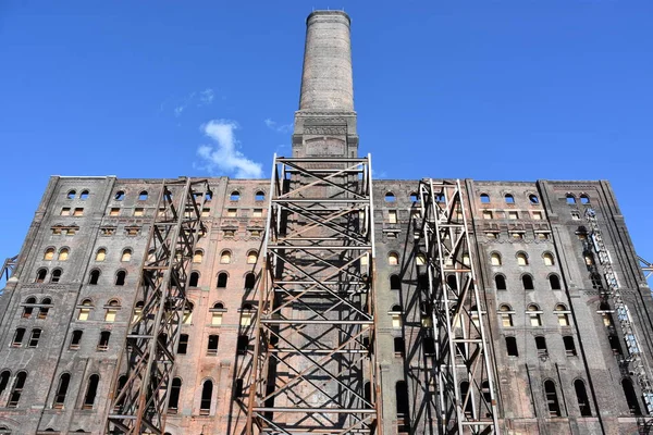 Brooklyn Jun Domino Sugar Refinery Brooklyn New York Seen Jun — Stock Photo, Image