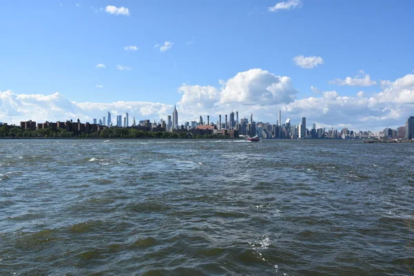 New York City Czerwca Widok Manhattan Nowy Jork Domino Park — Zdjęcie stockowe