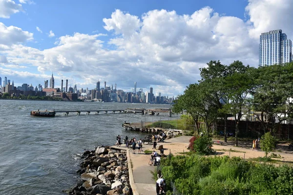 Brooklyn New York Haziran 2019 Brooklyn New York Taki Domino — Stok fotoğraf