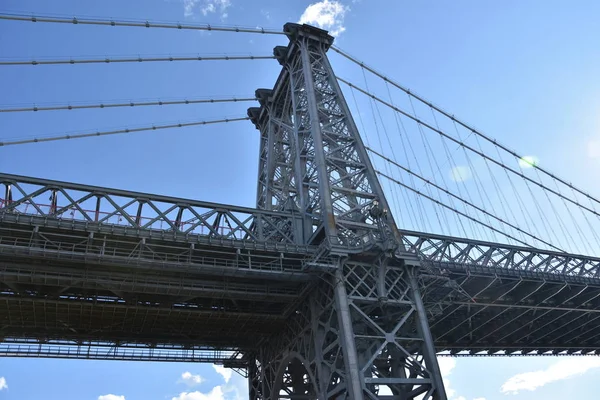 Williamsburg Bridge Brooklyn Nova Iorque — Fotografia de Stock