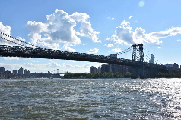 Williamsburg Bridge Brooklyn New York City — Stockfoto