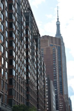 NEW YORK, NY - 30 Haziran 2019 'da New York' ta Empire State Building 'de görüldü.. 