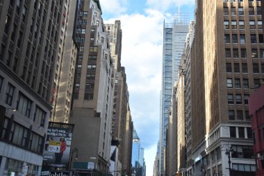 NEW YORK, NY - 19 Temmuz 2019 'da New York' ta Manhattan sokakları.