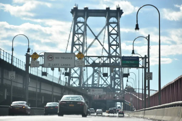 Brooklyn New York Jun Williamsburg Bridge Brooklyn New York Seen — Stock Photo, Image