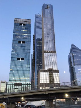 NEW YORK, NY - 14 Temmuz 2019 'da Manhattan, New York' taki Hudson Yards 'da daha yeni gelişmeler.