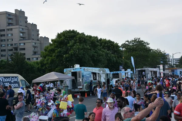 Revere Jul 2019 International Sand Sculpting Festival Revere Beach Massachusetts — Stockfoto