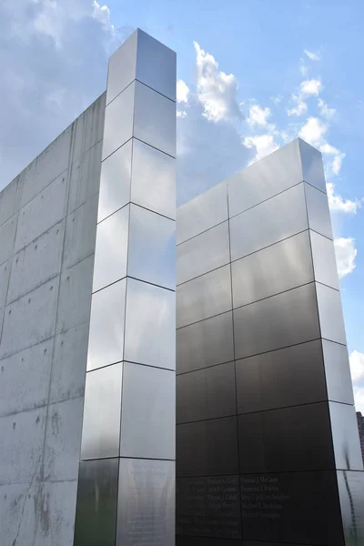 泽西市 August Empty Sky Memorial Liberty State Park Jersey City — 图库照片