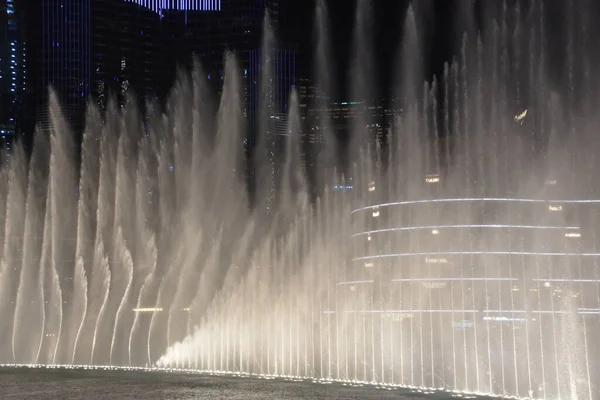 Dubai Émirats Arabes Unis Février Fontaine Dubaï Dubaï Émirats Arabes — Photo