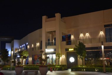 DUBAI, BAE - 15 Şubat 2023 'te Dubai, BAE' deki Palm Jumeirah 'daki Pointe.