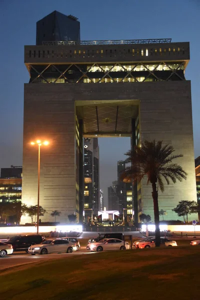 Dubai Uae Feb Gate Whichs Main Building Dubai International Financial — 스톡 사진