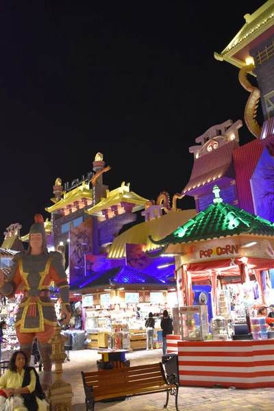 Dubai Uae Feb China Pavilion Global Village Dubai Uae Seen — 图库照片