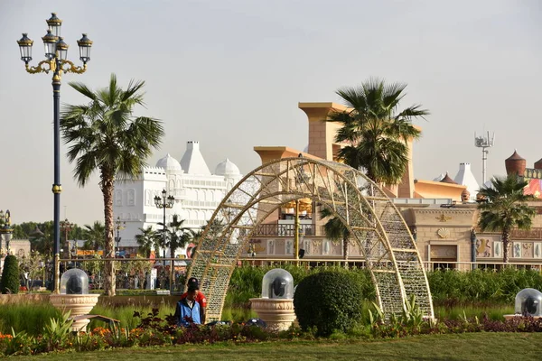 Dubai Uae Feb Global Village Dubai Uae Seen Feb 2020 — Stock Photo, Image