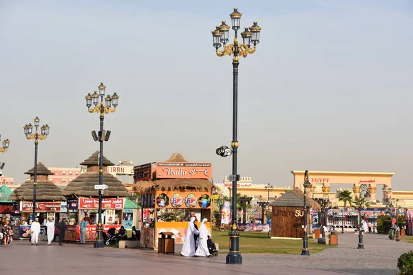 Дубай Оаэ Feb Global Village Dubai Uae Seen Feb 2020 — стоковое фото