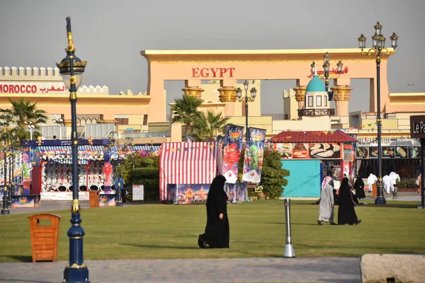 Дубай Оаэ Feb Global Village Dubai Uae Seen Feb 2020 — стоковое фото