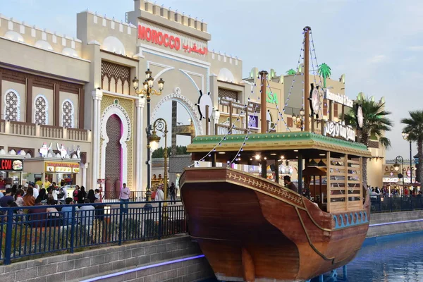 Dubai Ηνωμένα Αραβικά Εμιράτα Φεβρουαρίου Global Village Στο Ντουμπάι Ηνωμένα — Φωτογραφία Αρχείου