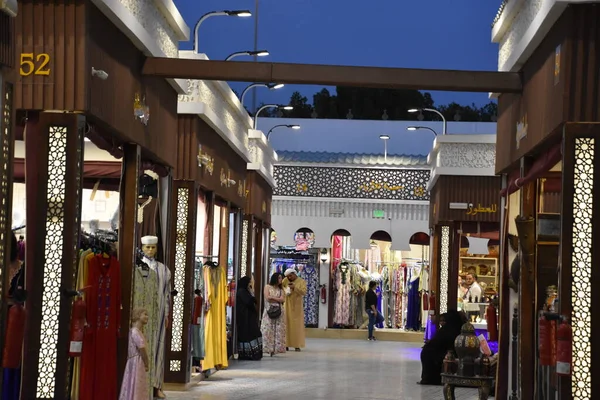 Dubai Uae Feb Morocco Pavilion Global Village Dubai Uae Seen — Stock Photo, Image