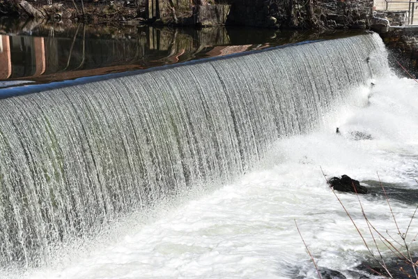 Рибний Промисел Overlook Falls Beacon New York — стокове фото