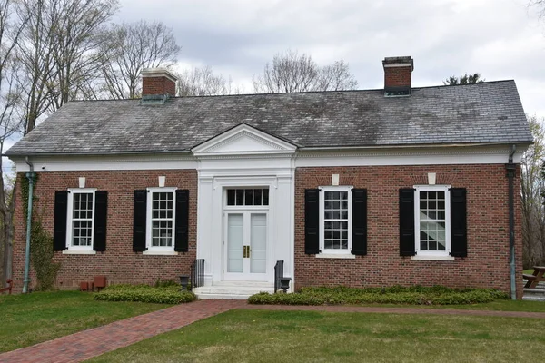 Ridgefield Jul Keeler Tavern Museum History Center Ridgefield Connecticut Visto — Foto de Stock