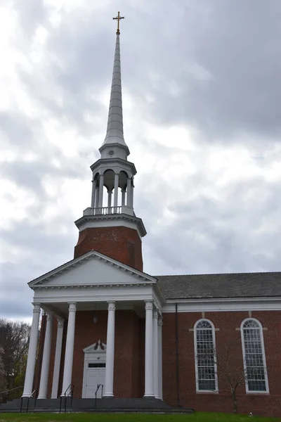 Ridgefield April Jesse Lee Memorial Der United Methodist Church Ridgefield — Stockfoto