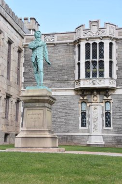 Hartford, Connecticut 'taki Wadsworth Atheneum Sanat Müzesi, 10 Mayıs 2020.