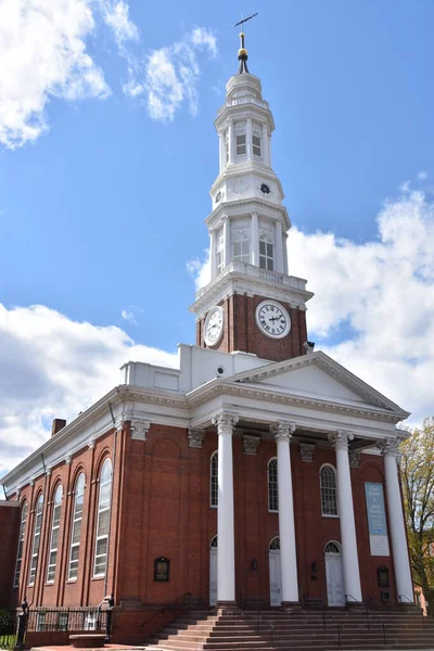 West Hartford May South Congregational Church Hartford Connecticut See May — стокове фото