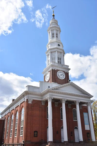 West Hartford Mai South Congregational Church Hartford Connecticut Gesehen Mai — Stockfoto