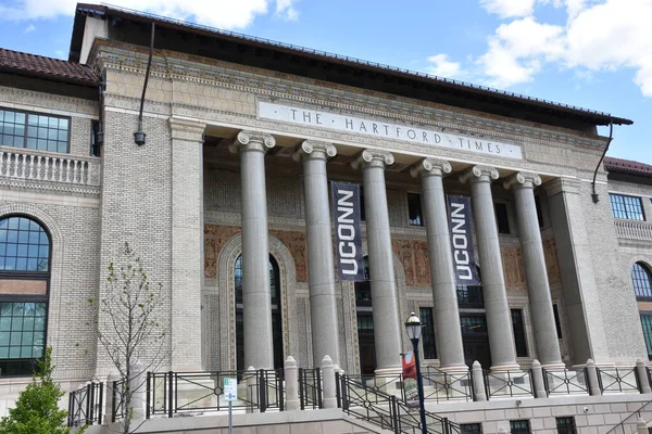 Hartford Mayo Hartford Times Building Hartford Connecticut Visto Mayo 2020 — Foto de Stock