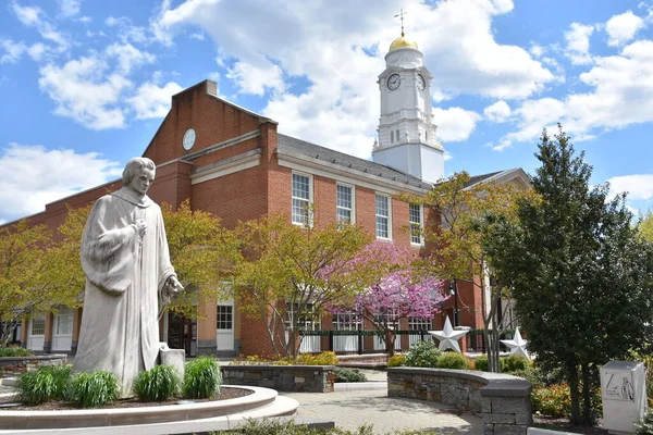 West Hartford Mayo Estatua Noah Webster West Hartford Connecticut Vista —  Fotos de Stock