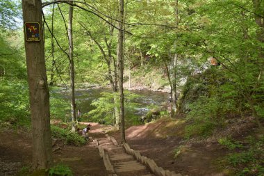 Middletown, Connecticut 'taki Wadsworth Falls Eyalet Parkı