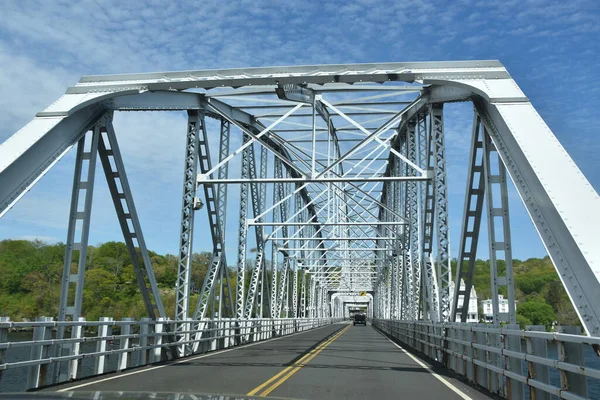 Pendelbrücke East Haddam Connecticut — Stockfoto