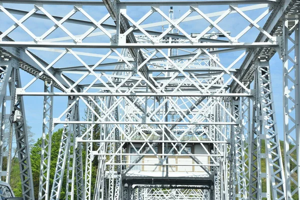 Γέφυρα Swing Στο East Haddam Κονέκτικατ — Φωτογραφία Αρχείου
