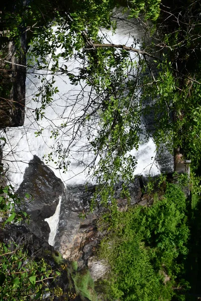 Indiase Sprong Bij Yantic Falls Norwich Connecticut — Stockfoto