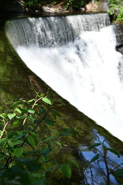 Indian Leap Yantic Falls Norwich Connecticut — Stock fotografie