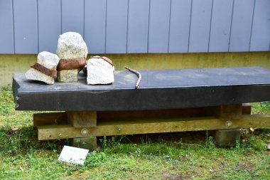 Old LYME, CT - 30 Mayıs 2020 'de Old Lyme, Connecticut' taki Stüdyo 80 + Heykel Arazileri.