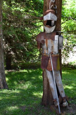 Old LYME, CT - 30 Mayıs 2020 'de Old Lyme, Connecticut' taki Stüdyo 80 + Heykel Arazileri.