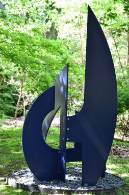 Old LYME, CT - 30 Mayıs 2020 'de Old Lyme, Connecticut' taki Stüdyo 80 + Heykel Arazileri.