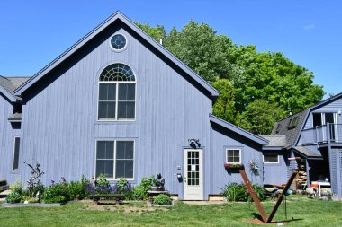 Old LYME, CT - 30 Mayıs 2020 'de Old Lyme, Connecticut' taki Stüdyo 80 + Heykel Arazileri.