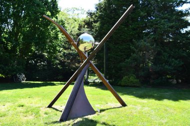 Old LYME, CT - 30 Mayıs 2020 'de Old Lyme, Connecticut' taki Stüdyo 80 + Heykel Arazileri.