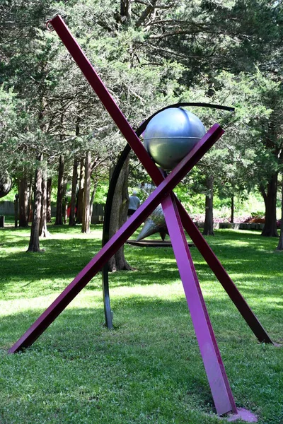Old Lyme May Studio Sculpture Grounds Old Lyme Connecticut Seen — 图库照片