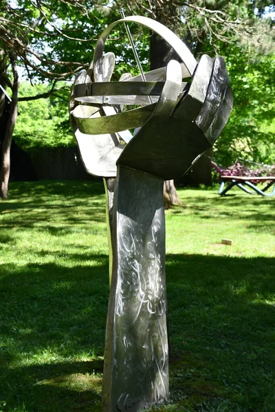 Old Lyme May Studio Sculpture Grounds Old Lyme Connecticut Seen — 图库照片