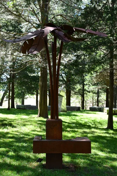 Old Lyme Maggio Studio Sculpture Grounds Old Lyme Connecticut Come — Foto Stock